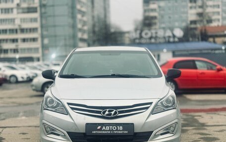 Hyundai Solaris II рестайлинг, 2015 год, 869 000 рублей, 3 фотография