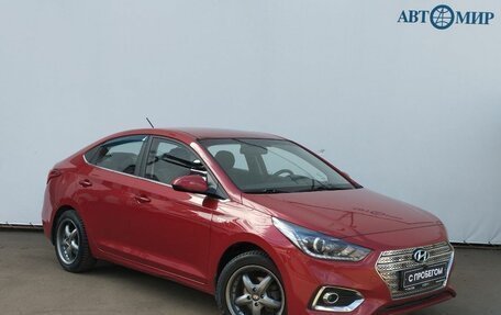 Hyundai Solaris II рестайлинг, 2017 год, 1 400 000 рублей, 3 фотография