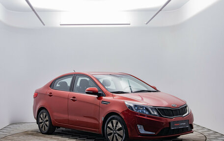 KIA Rio III рестайлинг, 2012 год, 823 000 рублей, 3 фотография