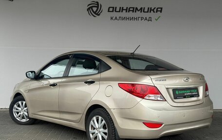 Hyundai Solaris II рестайлинг, 2011 год, 850 000 рублей, 3 фотография