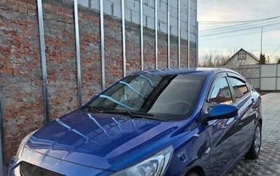 Hyundai Solaris II рестайлинг, 2011 год, 800 000 рублей, 1 фотография