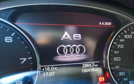 Audi A8, 2010 год, 1 300 000 рублей, 4 фотография