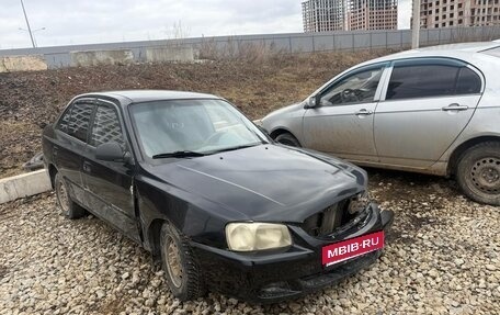 Hyundai Accent II, 2007 год, 117 000 рублей, 1 фотография