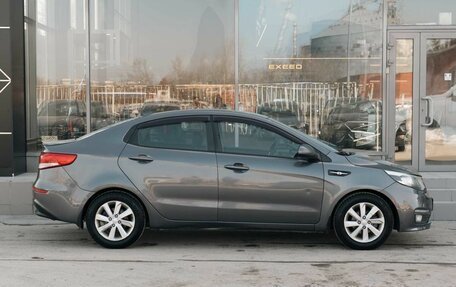 KIA Rio III рестайлинг, 2016 год, 850 000 рублей, 4 фотография