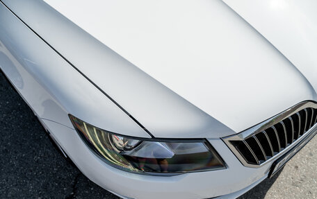 Skoda Superb III рестайлинг, 2013 год, 1 350 000 рублей, 19 фотография