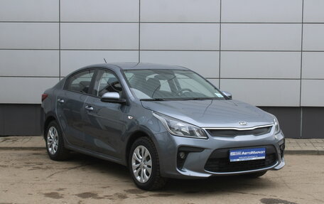 KIA Rio IV, 2018 год, 1 265 000 рублей, 3 фотография