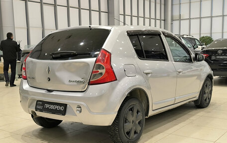 Renault Sandero I, 2011 год, 450 000 рублей, 6 фотография