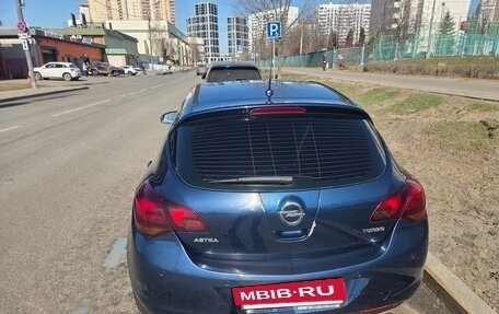 Opel Astra J, 2011 год, 610 000 рублей, 10 фотография