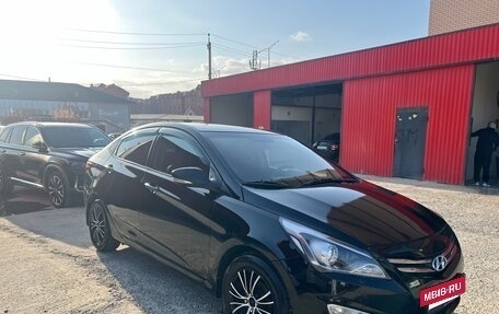 Hyundai Solaris II рестайлинг, 2014 год, 855 000 рублей, 3 фотография