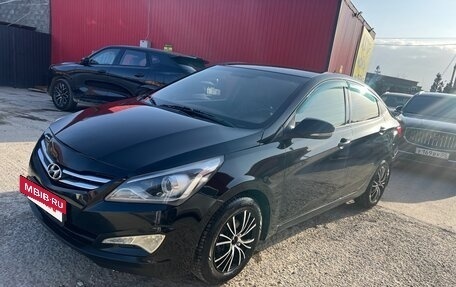 Hyundai Solaris II рестайлинг, 2014 год, 855 000 рублей, 6 фотография