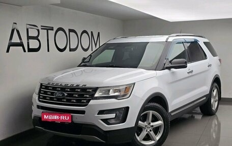 Ford Explorer VI, 2017 год, 2 168 000 рублей, 1 фотография