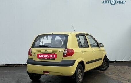 Hyundai Getz I рестайлинг, 2008 год, 515 000 рублей, 5 фотография