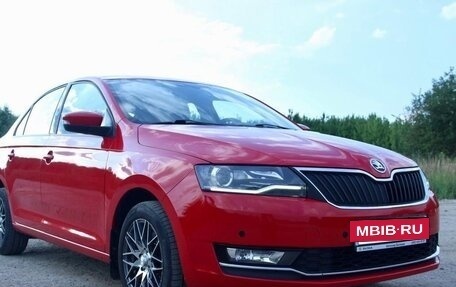 Skoda Rapid I, 2018 год, 1 300 000 рублей, 10 фотография