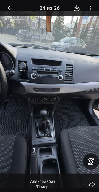 Mitsubishi Lancer X, 2007 год, 605 000 рублей, 1 фотография