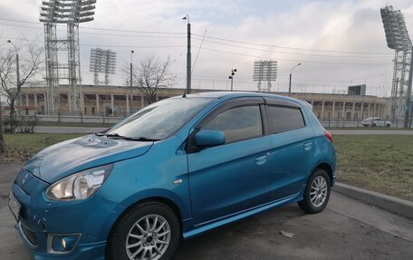 Mitsubishi Mirage VI рестайлинг, 2014 год, 600 000 рублей, 1 фотография