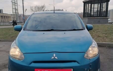 Mitsubishi Mirage VI рестайлинг, 2014 год, 600 000 рублей, 4 фотография