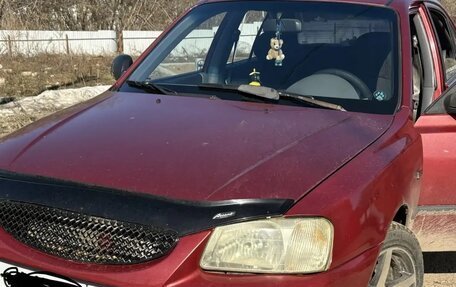 Hyundai Accent II, 2005 год, 380 000 рублей, 1 фотография