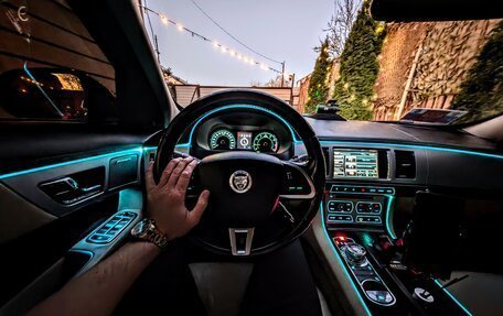 Jaguar XF I рестайлинг, 2013 год, 1 500 000 рублей, 22 фотография