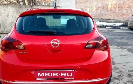 Opel Astra J, 2013 год, 585 000 рублей, 11 фотография