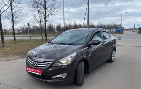 Hyundai Solaris II рестайлинг, 2014 год, 880 000 рублей, 8 фотография