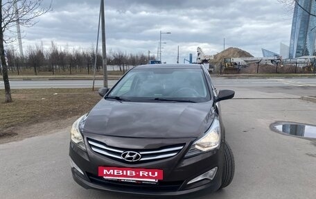 Hyundai Solaris II рестайлинг, 2014 год, 880 000 рублей, 9 фотография