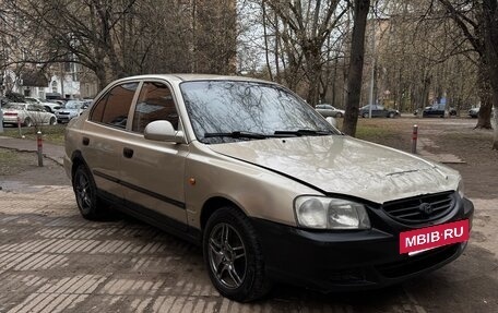 Hyundai Accent II, 2004 год, 165 000 рублей, 2 фотография