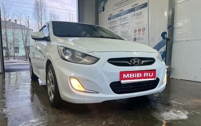 Hyundai Solaris II рестайлинг, 2011 год, 660 000 рублей, 1 фотография