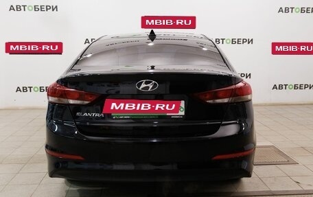 Hyundai Elantra VI рестайлинг, 2017 год, 1 461 000 рублей, 6 фотография