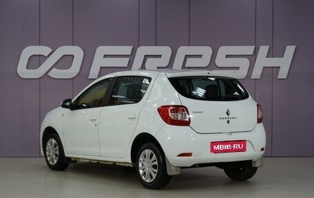 Renault Sandero II рестайлинг, 2017 год, 929 555 рублей, 2 фотография