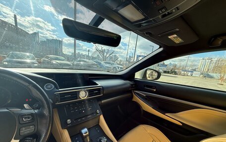 Lexus RC I рестайлинг, 2017 год, 2 980 000 рублей, 13 фотография