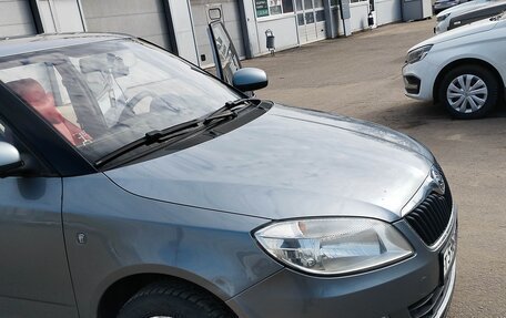 Skoda Fabia II, 2013 год, 800 000 рублей, 21 фотография