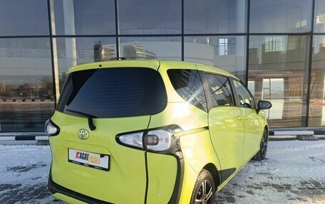 Toyota Sienta II, 2017 год, 1 167 000 рублей, 5 фотография