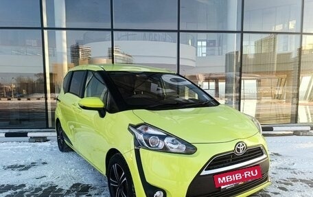 Toyota Sienta II, 2017 год, 1 167 000 рублей, 3 фотография