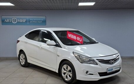 Hyundai Solaris II рестайлинг, 2014 год, 410 000 рублей, 3 фотография