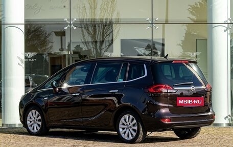 Opel Zafira C рестайлинг, 2013 год, 1 195 000 рублей, 4 фотография