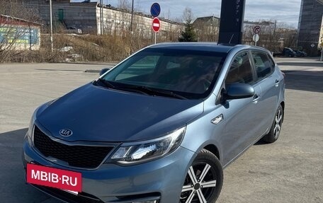 KIA Rio III рестайлинг, 2016 год, 970 000 рублей, 10 фотография