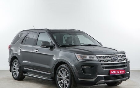 Ford Explorer VI, 2018 год, 3 098 444 рублей, 1 фотография
