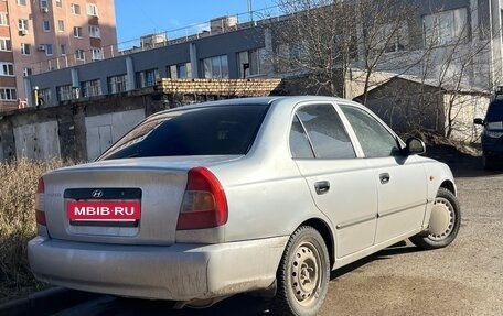 Hyundai Accent II, 2007 год, 390 000 рублей, 3 фотография