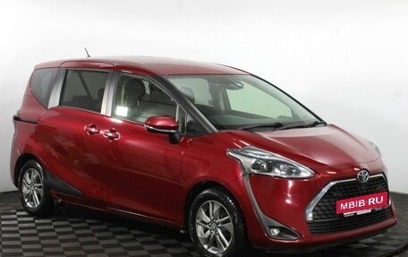 Toyota Sienta II, 2019 год, 1 455 000 рублей, 4 фотография