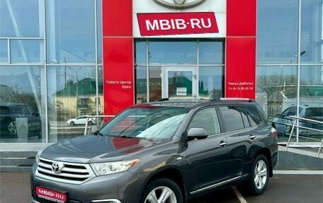 Toyota Highlander III, 2012 год, 1 910 000 рублей, 1 фотография