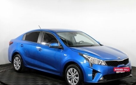 KIA Rio IV, 2020 год, 1 345 000 рублей, 4 фотография