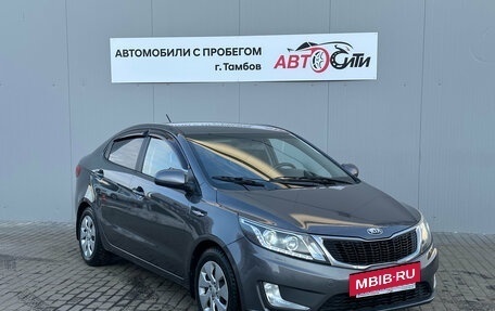 KIA Rio III рестайлинг, 2013 год, 868 000 рублей, 4 фотография