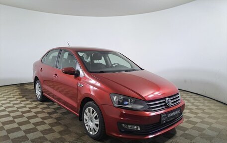 Volkswagen Polo VI (EU Market), 2016 год, 990 000 рублей, 3 фотография