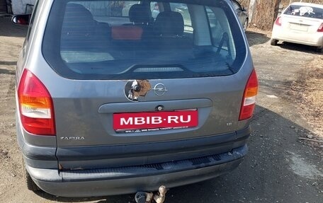 Opel Zafira A рестайлинг, 2004 год, 350 000 рублей, 4 фотография