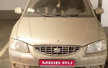 Hyundai Accent II, 2007 год, 1 фотография