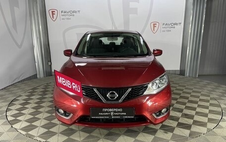 Nissan Tiida, 2015 год, 1 155 000 рублей, 2 фотография