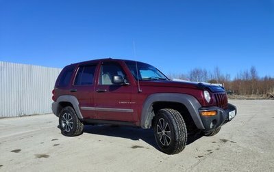 Jeep Liberty (North America) I, 2002 год, 570 000 рублей, 1 фотография