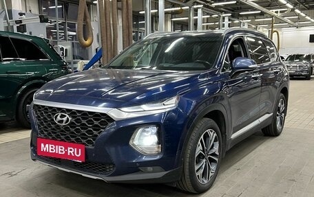 Hyundai Santa Fe IV, 2018 год, 3 190 000 рублей, 3 фотография