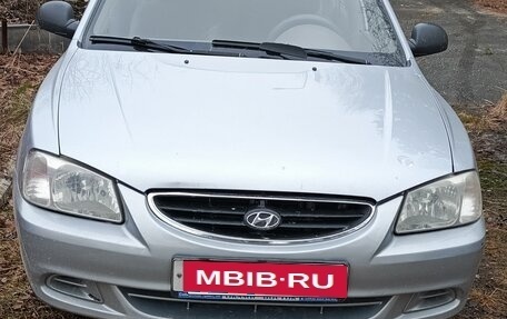 Hyundai Accent II, 2007 год, 365 000 рублей, 1 фотография