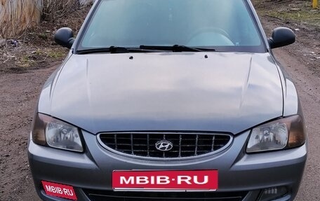 Hyundai Accent II, 2003 год, 204 000 рублей, 1 фотография